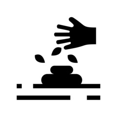 seeding icon or logo isolated sign symbol vector illustration - high quality black style vector icons
