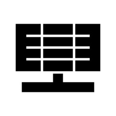 solar panel icon or logo isolated sign symbol vector illustration - high quality black style vector icons
