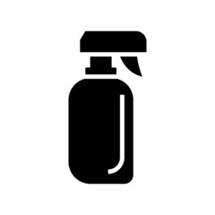 spray bottle icon or logo isolated sign symbol vector illustration - high quality black style vector icons
