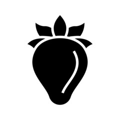 strawberry icon or logo isolated sign symbol vector illustration - high quality black style vector icons
