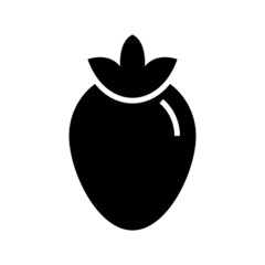 strawberry icon or logo isolated sign symbol vector illustration - high quality black style vector icons
