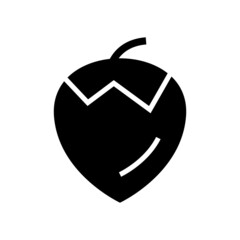 strawberry icon or logo isolated sign symbol vector illustration - high quality black style vector icons
