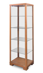 Furniture cabinet showcase wooden glass