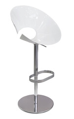 Modern chair plastic metal furniture