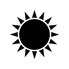 sun icon or logo isolated sign symbol vector illustration - high quality black style vector icons
