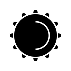 sun icon or logo isolated sign symbol vector illustration - high quality black style vector icons

