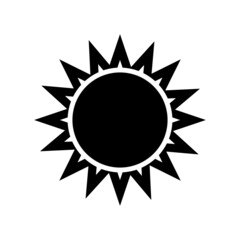 sun icon or logo isolated sign symbol vector illustration - high quality black style vector icons
