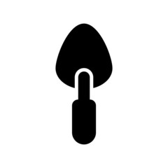 trowel icon or logo isolated sign symbol vector illustration - high quality black style vector icons
