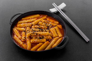 Tteokbokki Korean hot and spicy rice cake