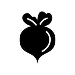 turnip icon or logo isolated sign symbol vector illustration - high quality black style vector icons
