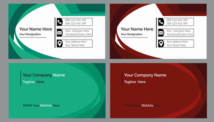 New Business Card Design Template