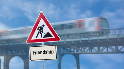 Street Sign to Friendship