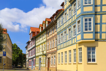 The old town of Halberstadt, Saxony Anhalt - Germany