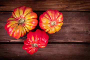 Black cherry cultivar cocktail size tomatoes