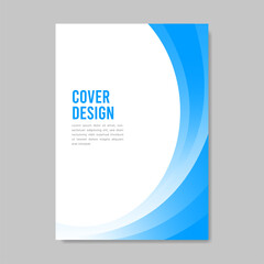 Book cover brochure modern style design. Vector illustration.