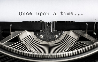 Typewriter - Once upon a time