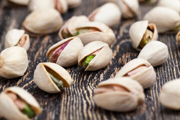 delicious and salty pistachio nuts