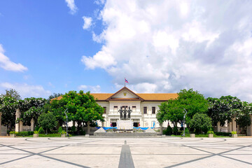 Three Kings Monument is a sculpture symbol of Chiang Mai, Thailand.