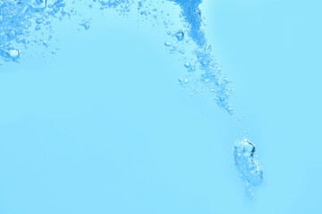 水面と気泡