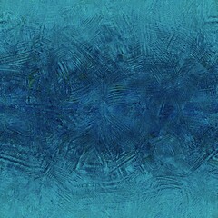 Seamless abstract distressed blue background texture