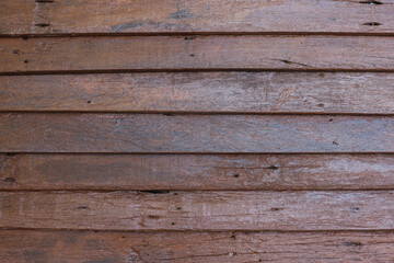 Obraz na płótnie Canvas brown plank wood wall background