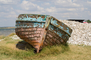 old fishermans boat 