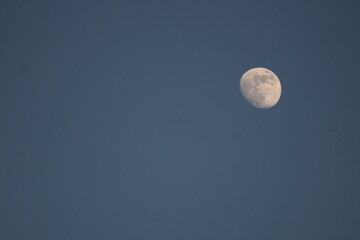 Moon in a Dusky Sky with Room For Graphics