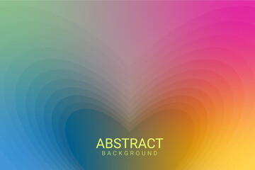 abstract background with rainbow