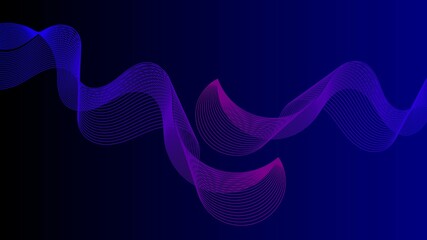 Abstract blue background with lines