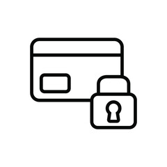 Obraz premium Payment security icon