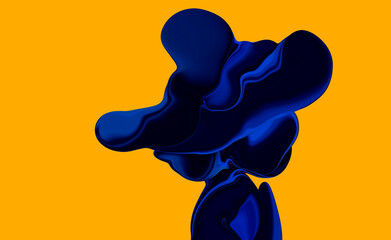 Creative painting colorful abstract on background, Color gradient background design