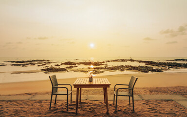 Sunset view in Phang Nga,