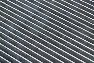 Fototapeta premium heavy duty galvanized steel grate