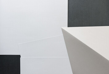 Fototapeta premium gray triangle background