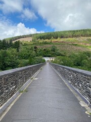 On the top of an aqueduct in Pontrhydyfen south wales