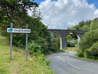 Aqueduct in Pontrhydyfen south wales