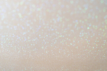 Defocus background. Glitter background. Shiny white surface.
 