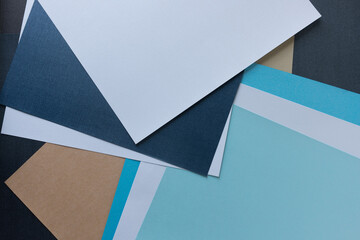 blue and white background