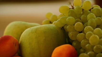 Apple Fruits Color Closeup Texture Background