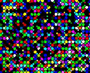Stained Glass Background Illustration Multicolor Abstract
