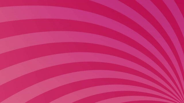 Animation of sets of spinning multi coloured stripes background