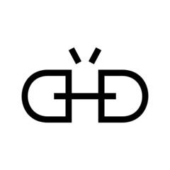 broken link icon or logo isolated sign symbol vector illustration - high quality black style vector icons
