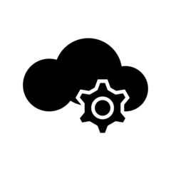 cloud network icon or logo isolated sign symbol vector illustration - high quality black style vector icons
