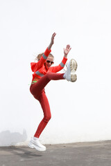 person jumping