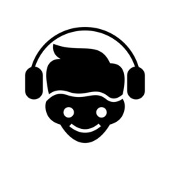 customer support icon or logo isolated sign symbol vector illustration - high quality black style vector icons
