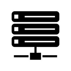 database icon or logo isolated sign symbol vector illustration - high quality black style vector icons
