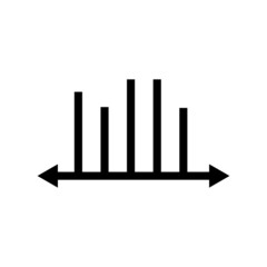 graph icon or logo isolated sign symbol vector illustration - high quality black style vector icons
