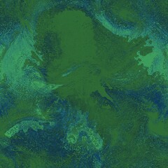 Fototapeta na wymiar Seamless blue and green paintbrush texture pattern