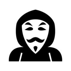 hacker icon or logo isolated sign symbol vector illustration - high quality black style vector icons
