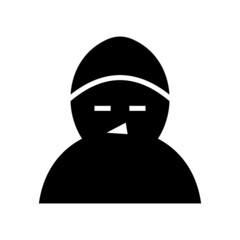 hacker icon or logo isolated sign symbol vector illustration - high quality black style vector icons
